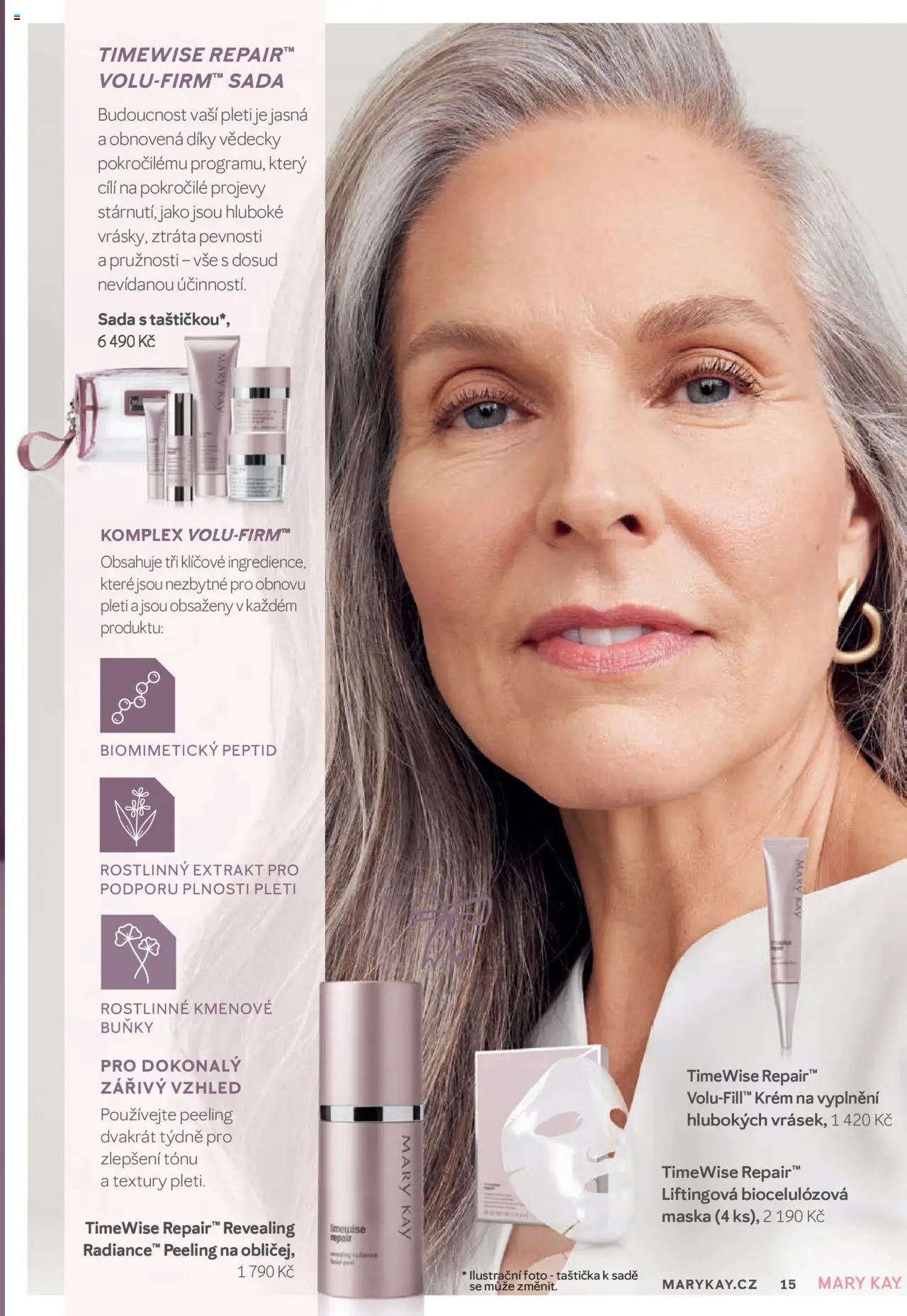 Mary Kay kniha o kráse od 01.10.2025 | Strana: 15 | Produkty: Krém, Maska, Peeling
