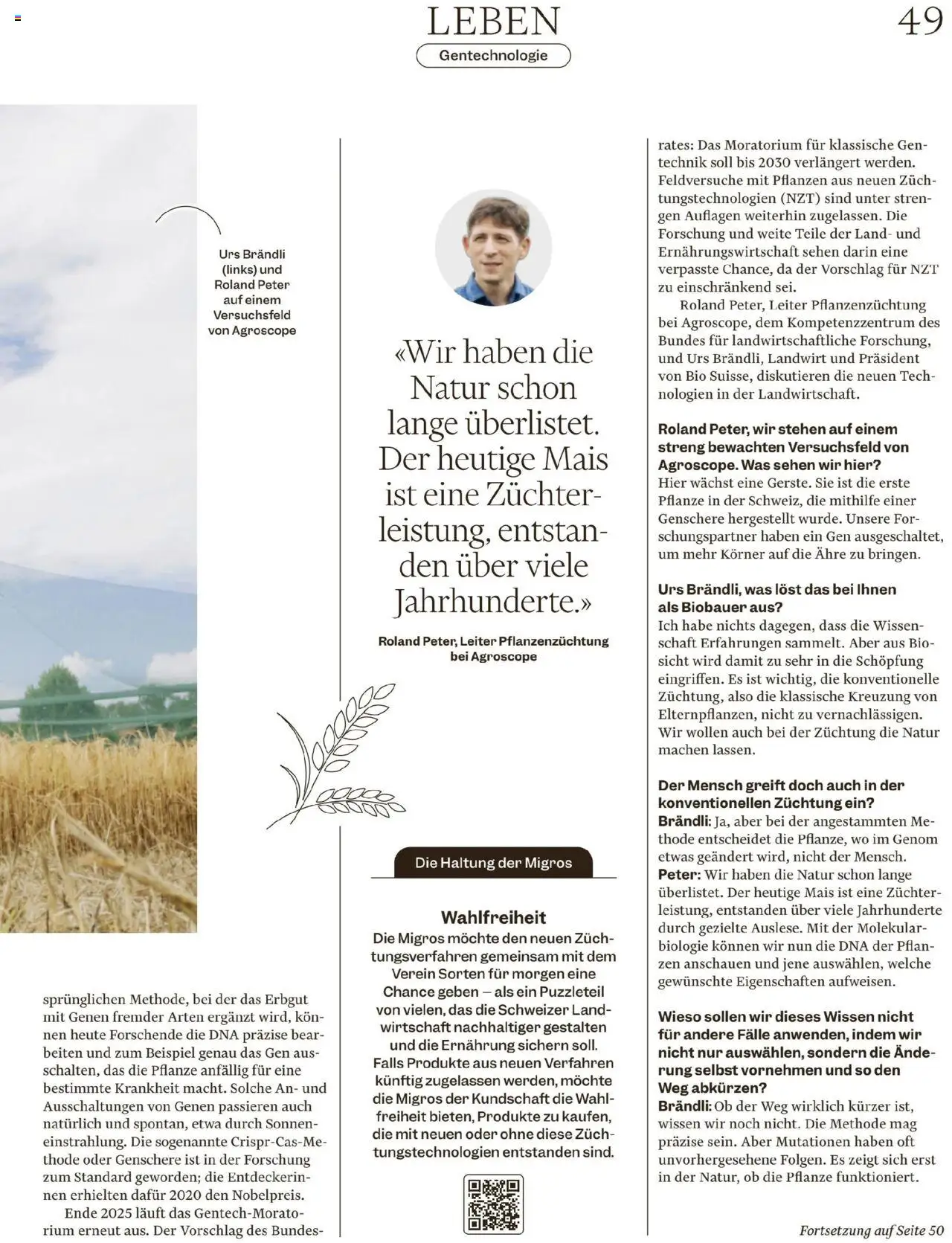 Migros - Magazin ab 25.08.2025 | Seite: 49 | Produkte: Sehen