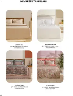 01.03.2026 tarihinden itibaren geçerli olan Karaca Home kataloğu önizlemesi | Sayfa: 36 | Ürünler: Nevresim, Nevresim takımları, Somon