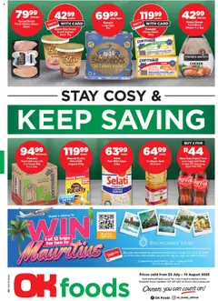 Preview of OK Foods specials valid from 23.07.2025