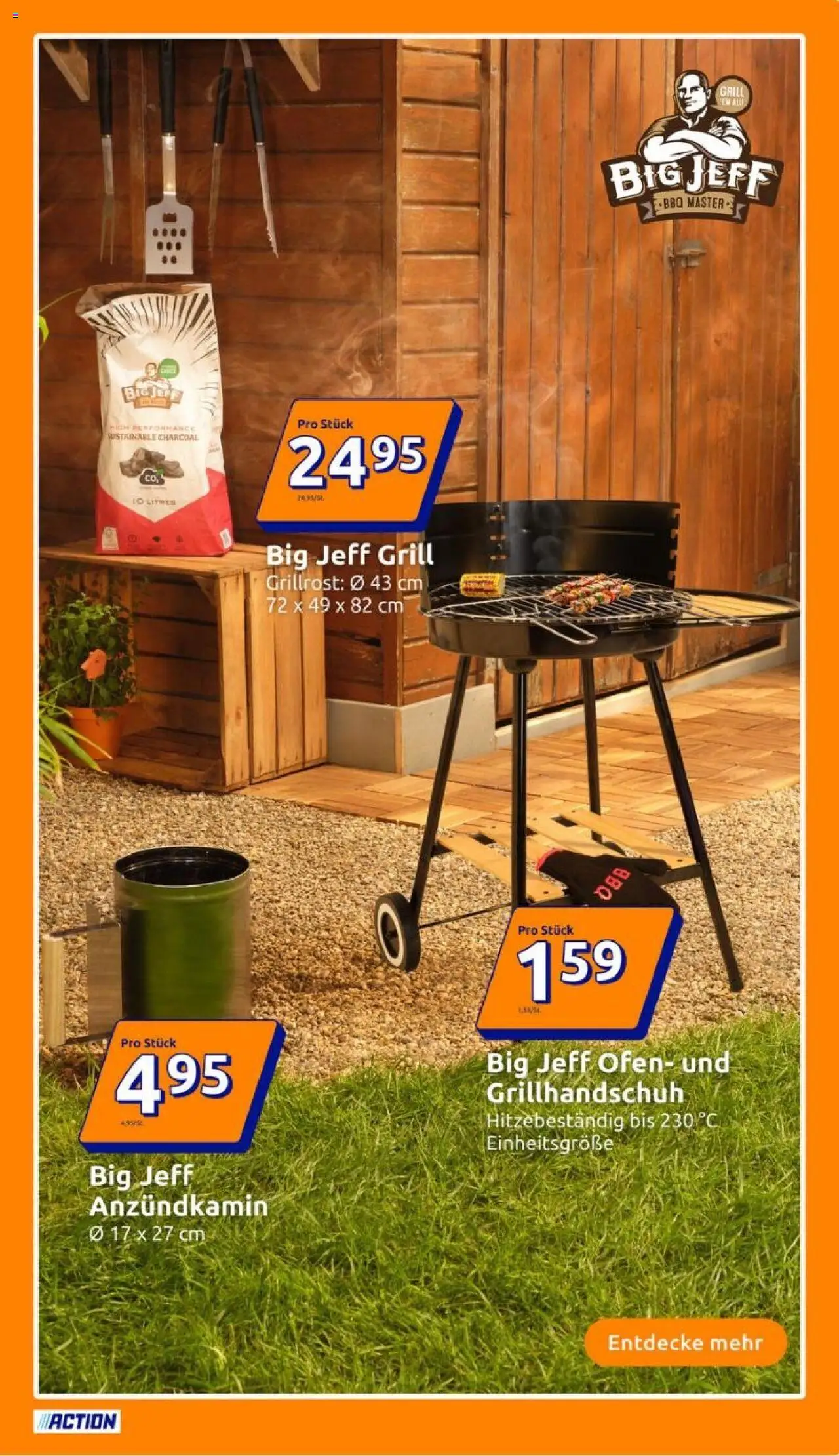 Action Prospekt - gültig ab dem 18.06.2025 | Seite: 13 | Produkte: Ofen, Grill