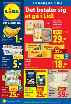 Lidl - Tilbudsavis gyldig fra 12.04.2026