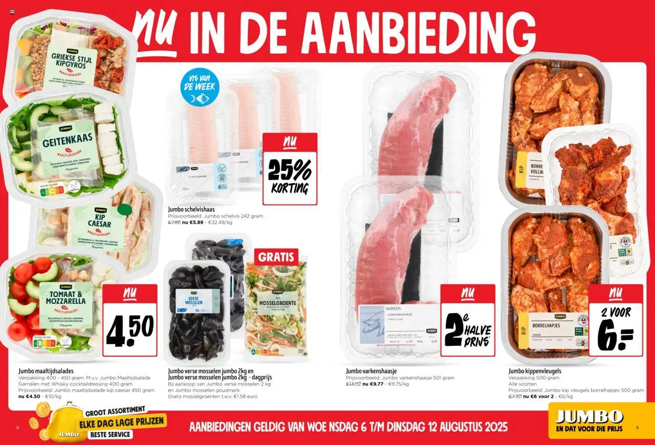  | Pagina: 5 | Producten: Vis, Kip, Tomaat, Kekszek