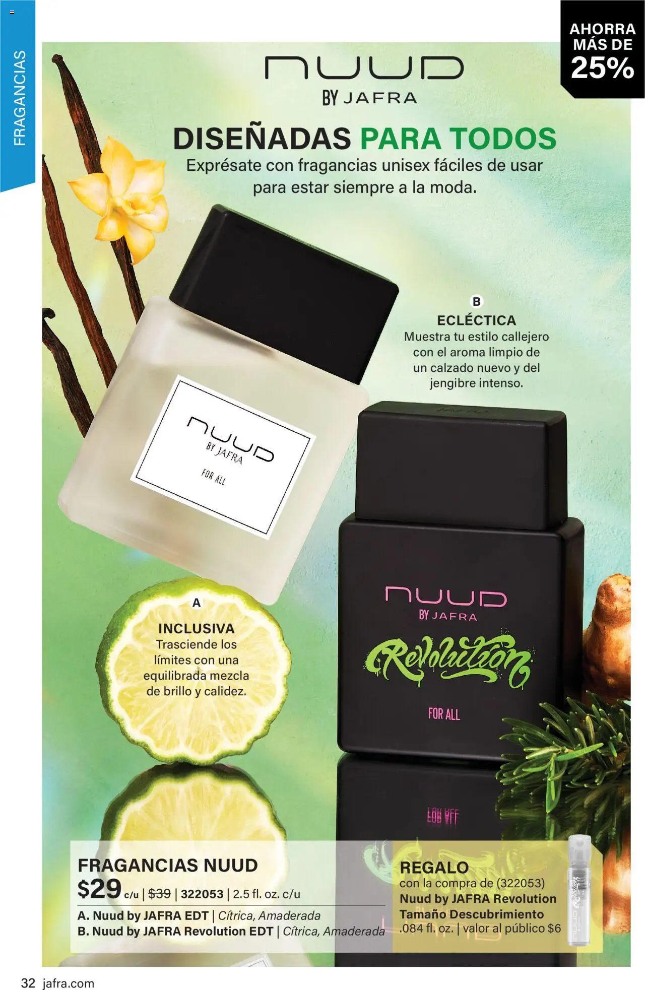 JAFRA folleto │ válido desde el 01.06.2025 | Página: 32 | Productos: Eau de toilette