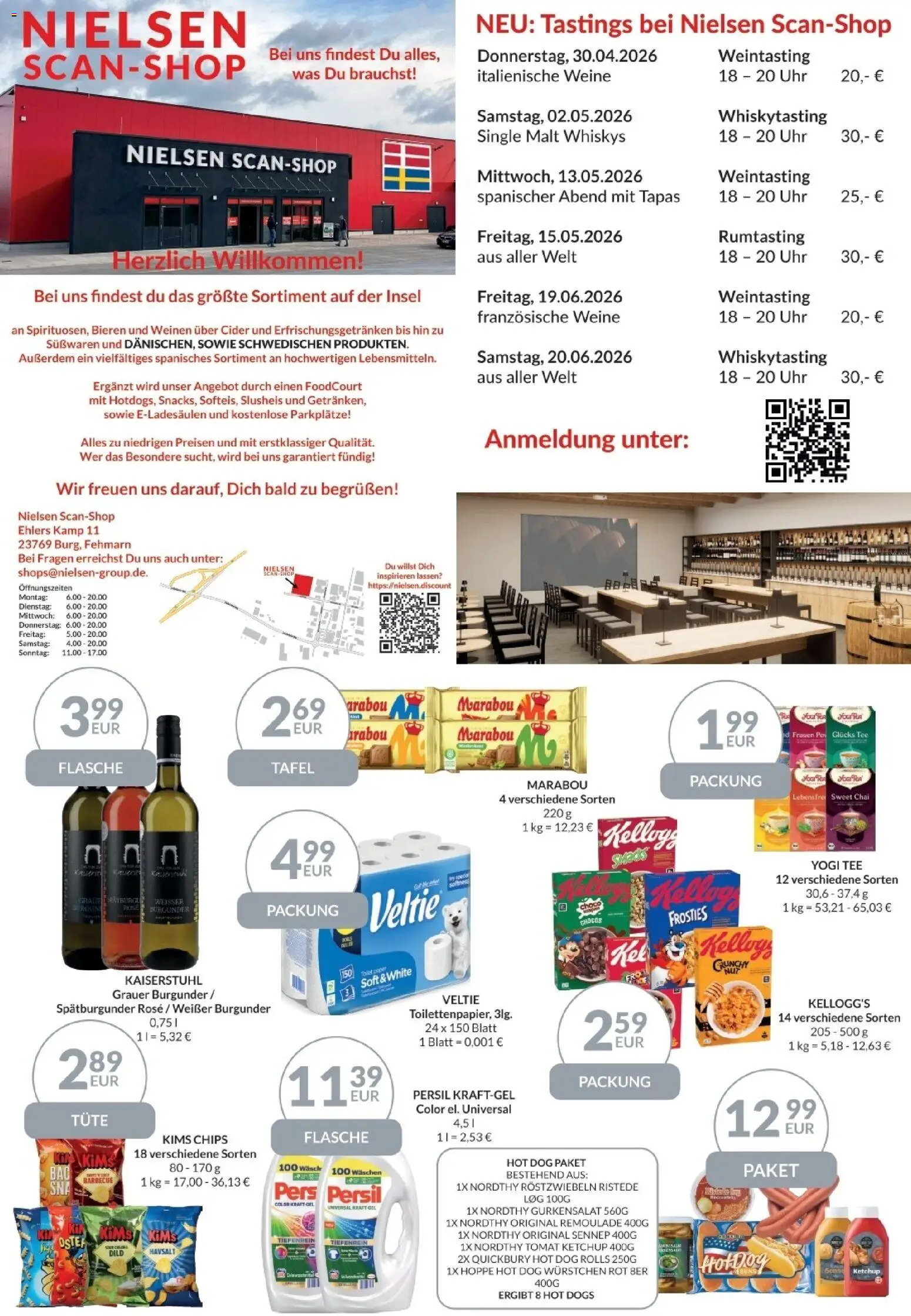 Nielsen Discount tilbudsavis – gyldig fra 30.04.2026 | Side: 1 | Produkter: Chips, Ketchup, Løg, Sennep