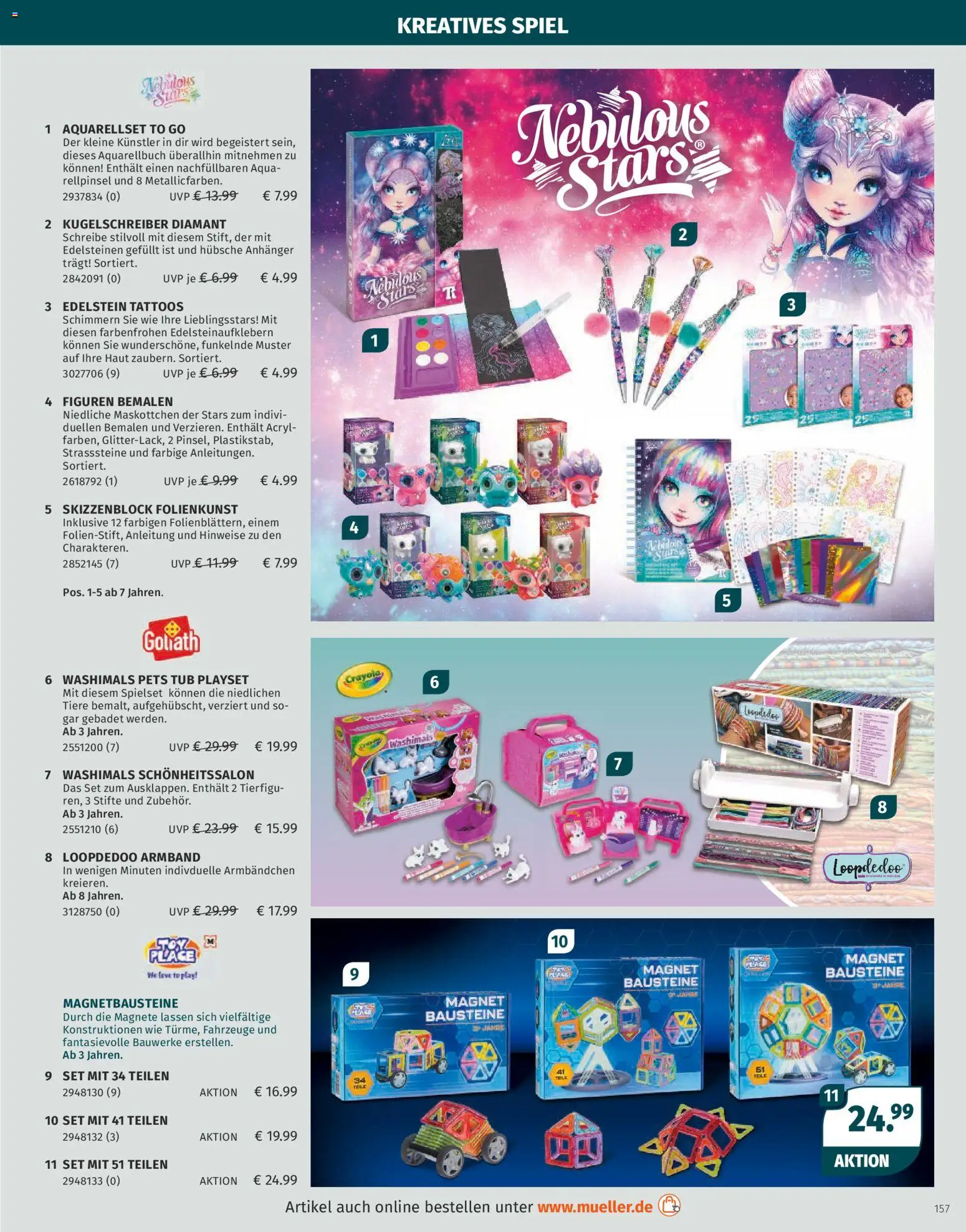 Müller Spielwarenkatalog – gültig ab 27.10.2025 | Seite: 157 | Produkte: Spiel