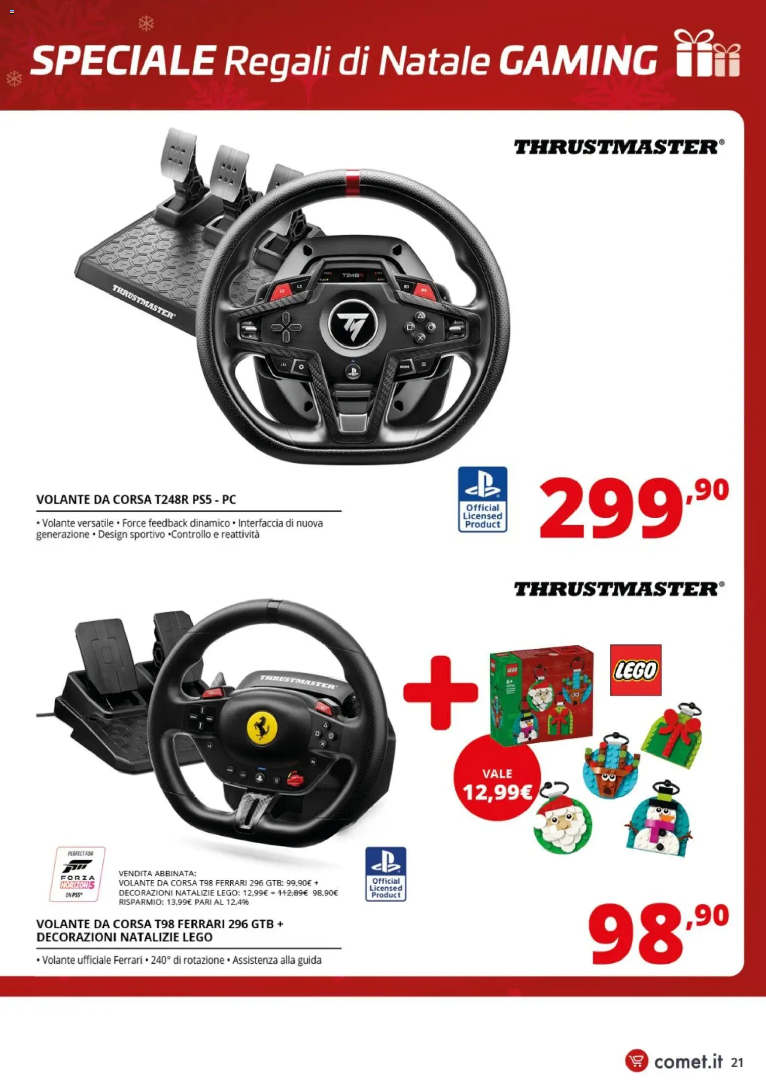 Volantino Comet del 05.12.2025 | Pagina: 21 | Prodotti: PC, Decorazioni