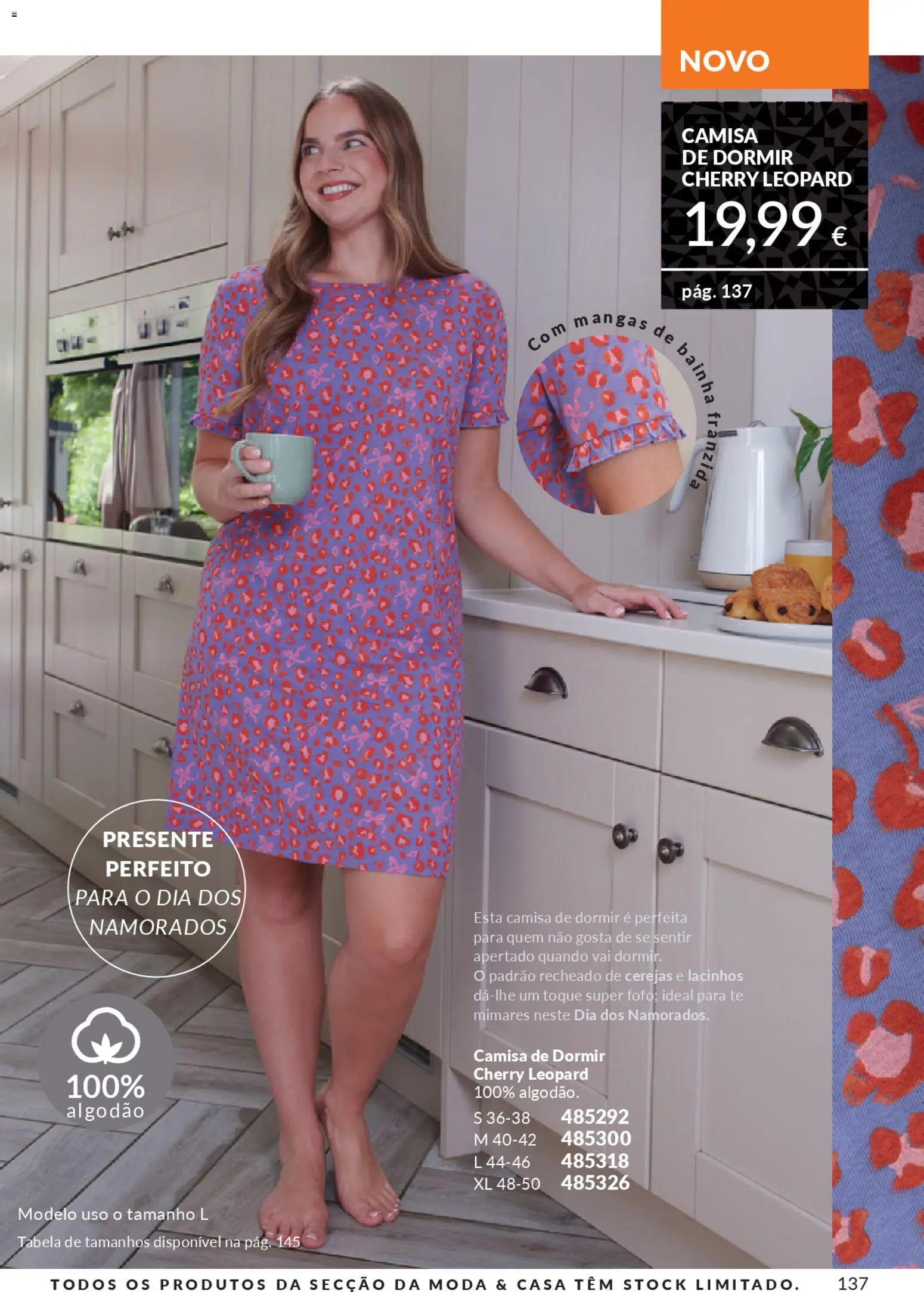 Catálogo Avon Campanha 1 │ válido de 01.01.2026 | Página: 137 | Produtos: Algodão, Camisa, Mangas