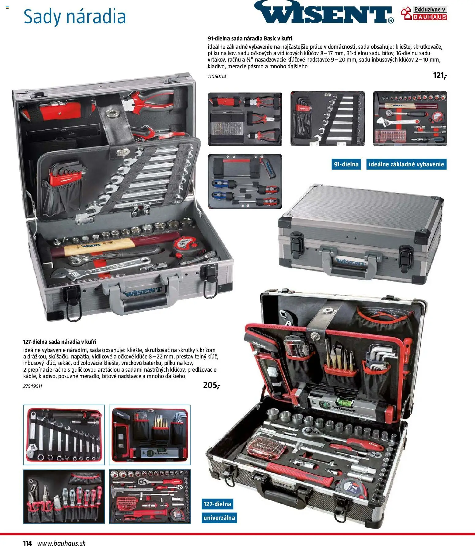 Nové Bauhaus akcie – leták je platný od 26.01.2026 | Strana: 114 | Produkty: Skrutkovač