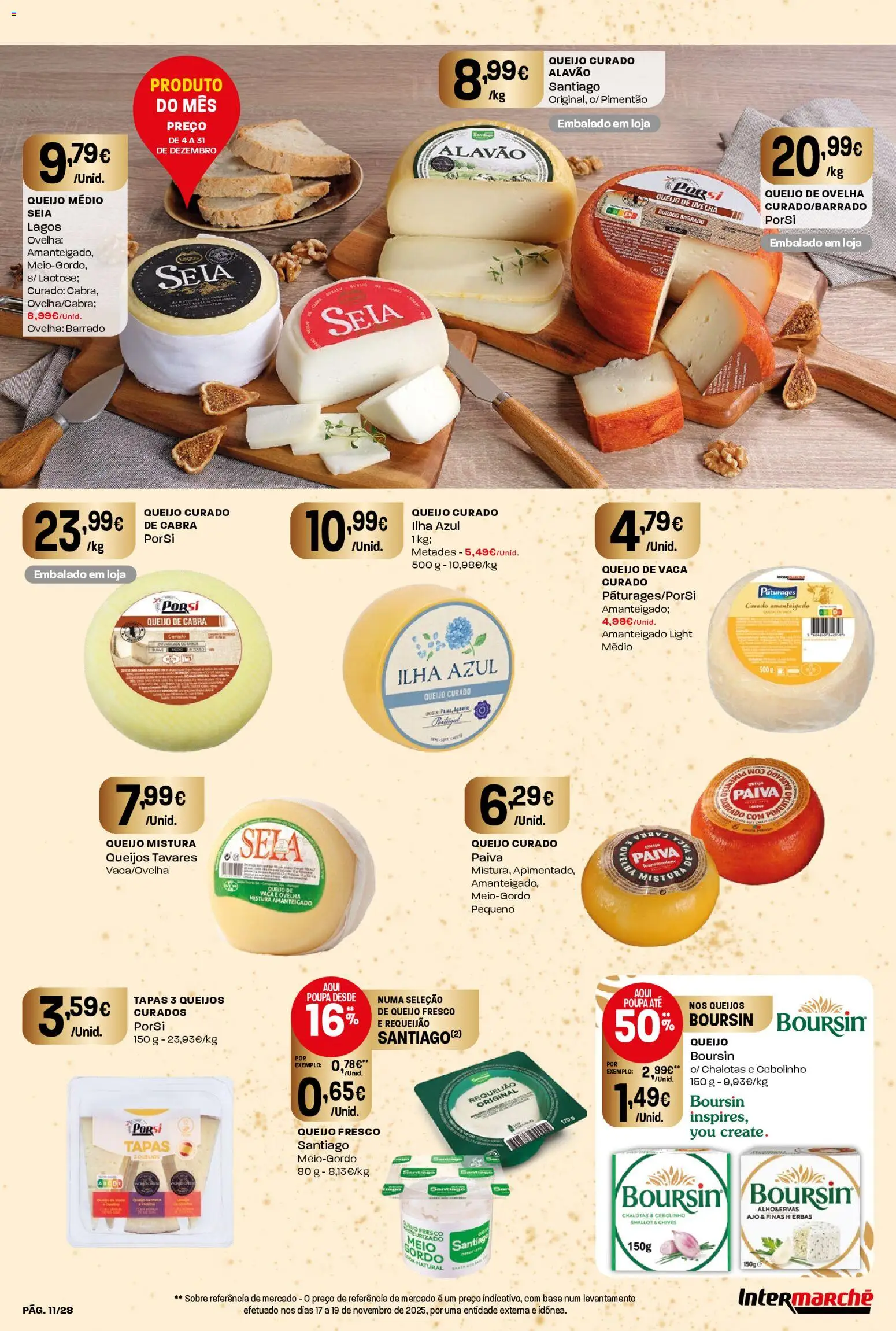 Intermarché Folheto Contact │ válido de 26.12.2025 | Página: 11 | Produtos: Pimentão, Base, Queijo, Requeijão
