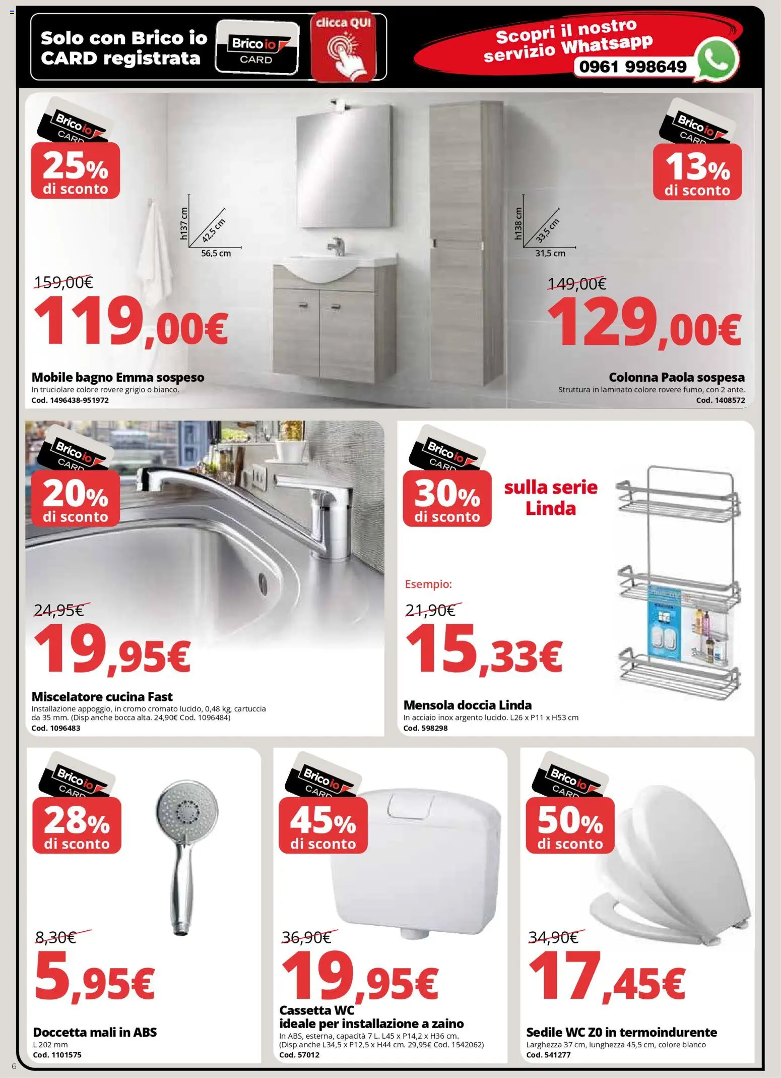 Volantino Brico io del 05.02.2026 | Pagina: 6