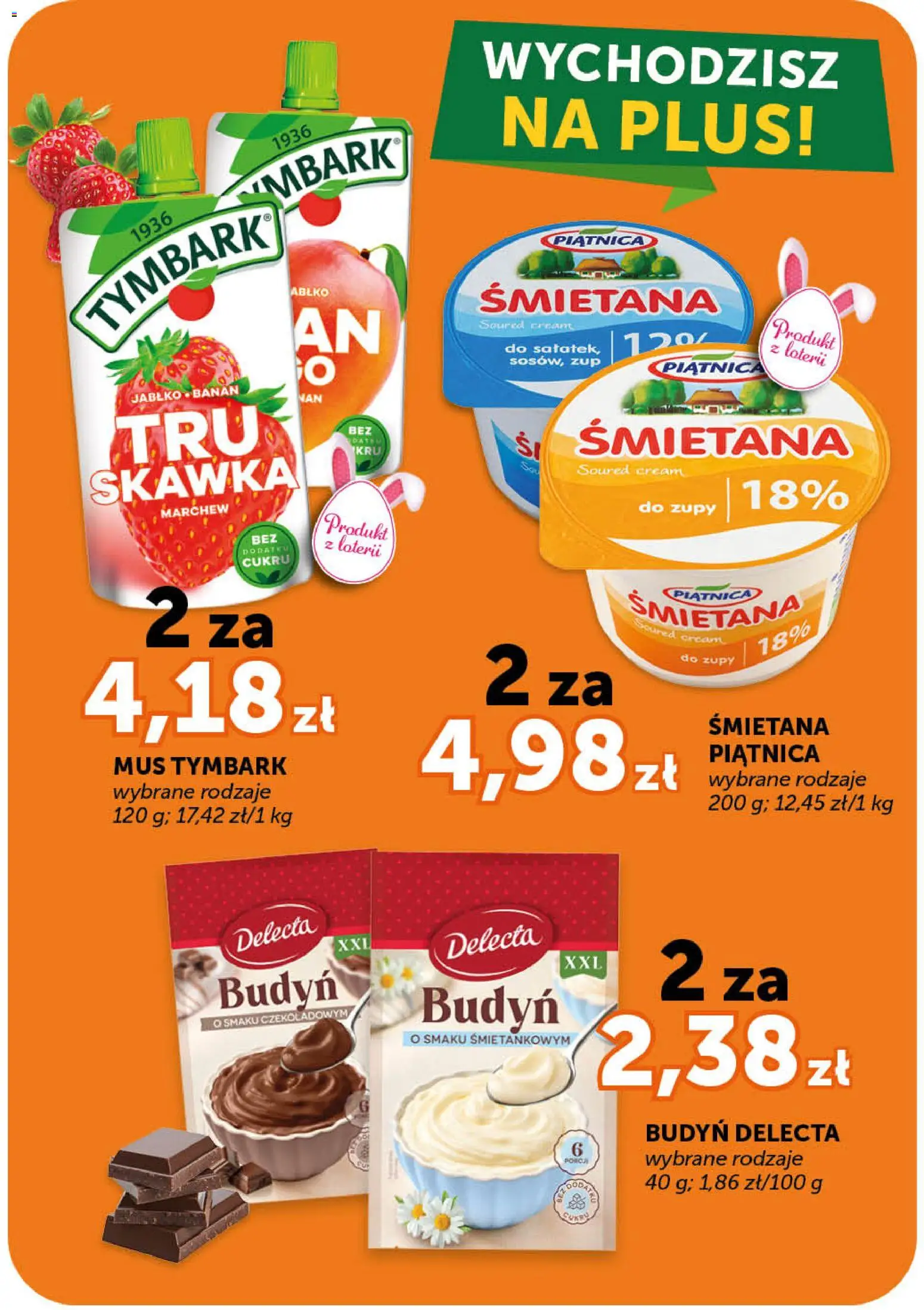 Groszek gazetka - Market od 09.04.2026 | Strona: 7 | Produkty: Śmietana