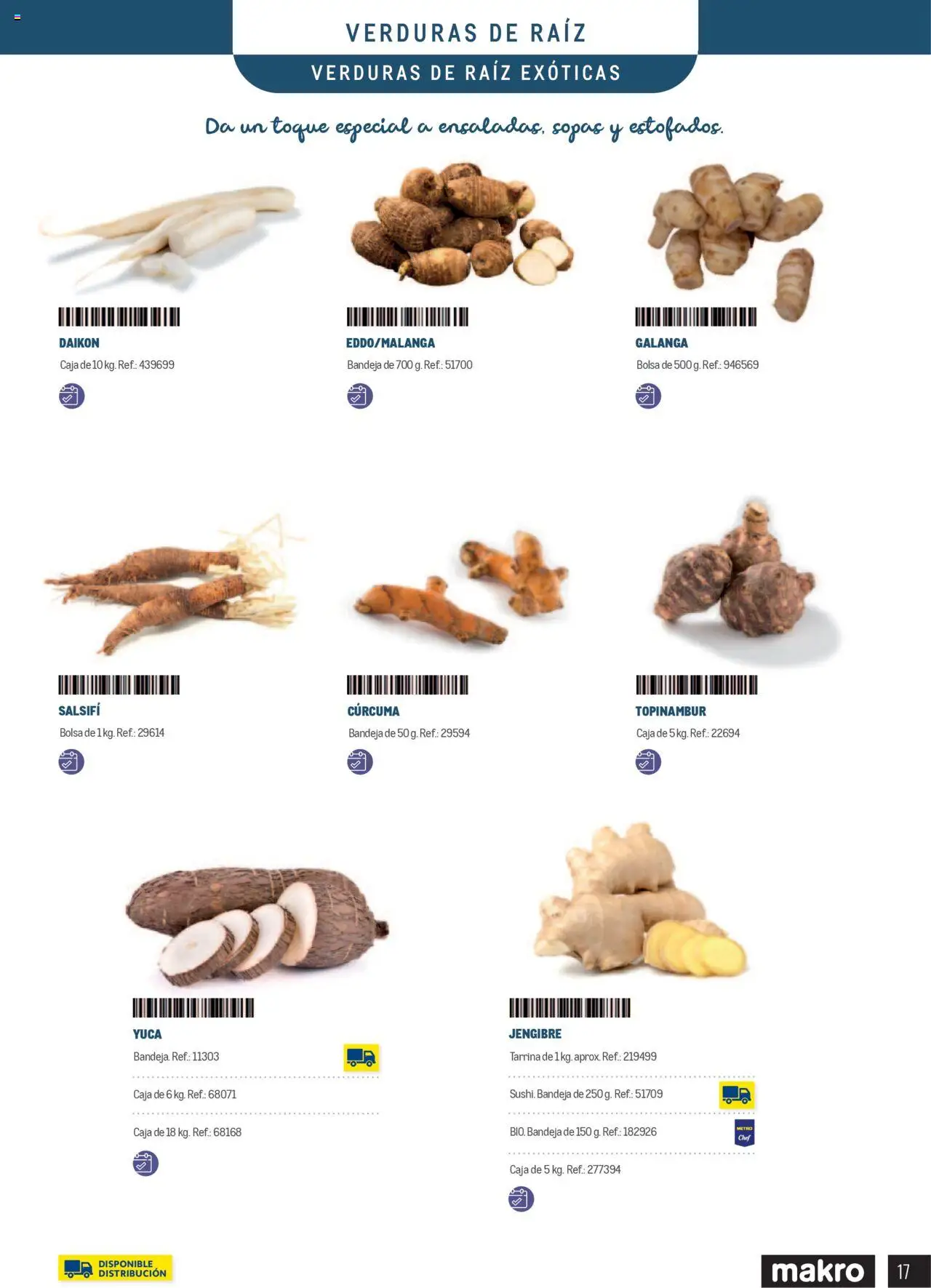 Makro catálogo │ válido desde el 01.01.2025 | Página: 17 | Productos: Bolsa, Bandeja, Caja