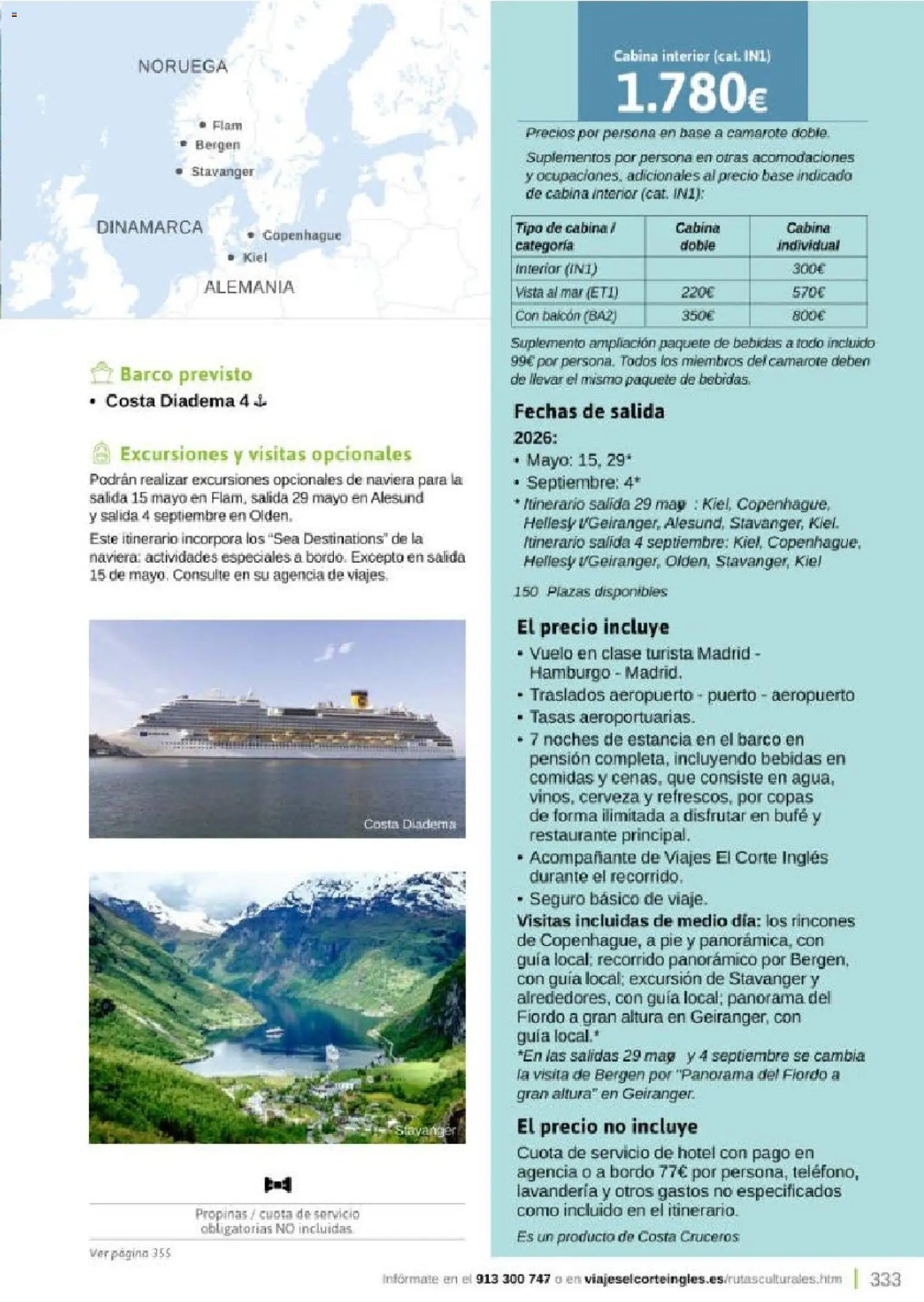 Viajes El Corte Inglés Rutas Culturales de la Comunidad de Madrid │ válido desde el 01.04.2026 | Página: 333 | Productos: Cerveza