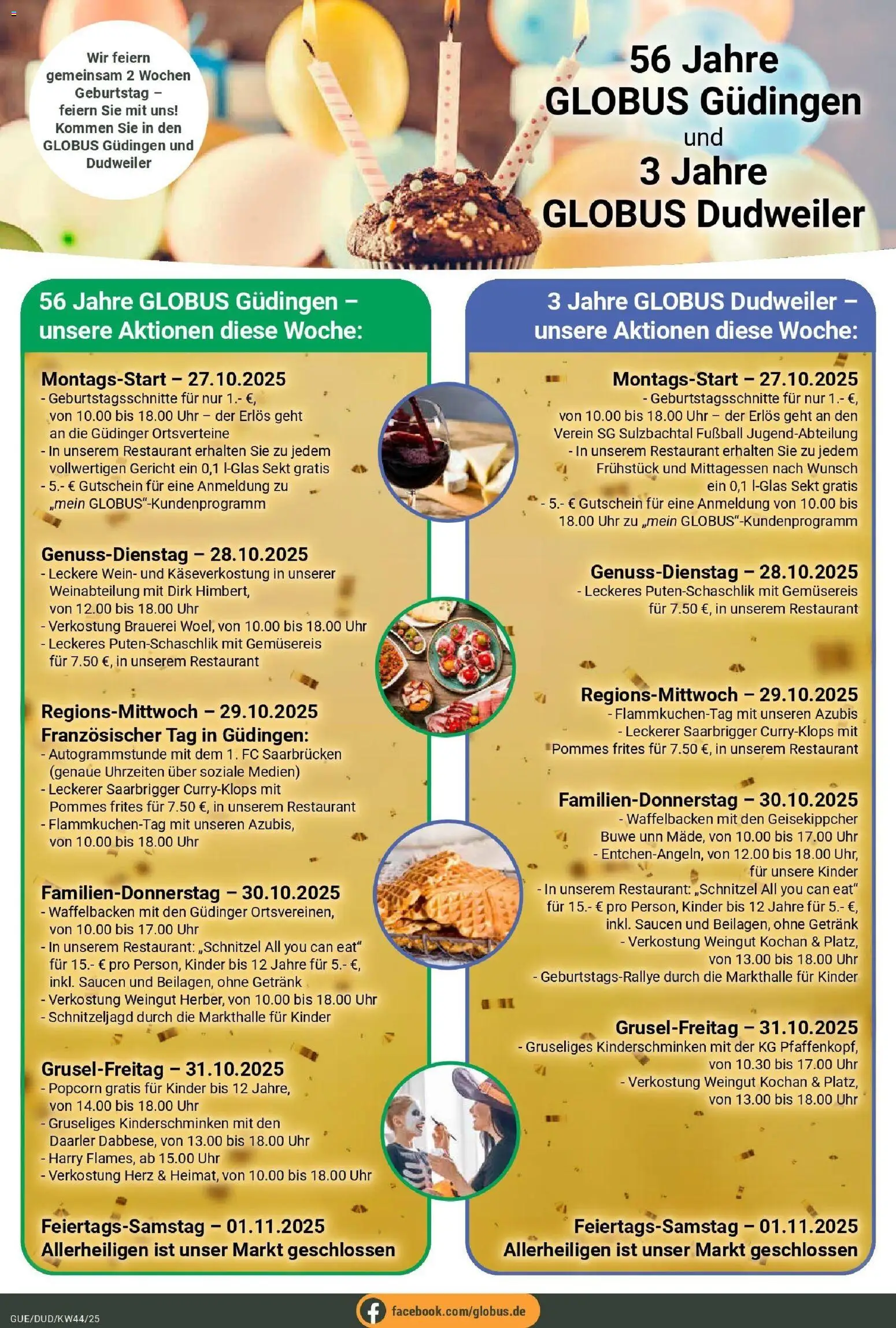 Globus prospekt Saarbrücken-Dudweiler	 – gültig ab 26.10.2025 | Seite: 31 | Produkte: Pommes, Pommes frites, Fußball, Wein