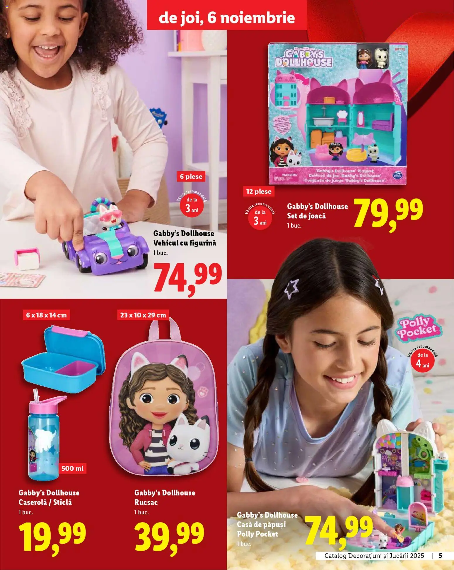 Noul catalog Lidl – valabil de la 06.11.2025 | Pagină: 5 | Produse: Rucsac
