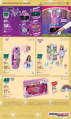 Intermarché - Prévisualisation de Poupée 26 cm Kawaii Hi Mia, Entièrement articulée, accompagnée de nombreux accessoires et d'un chien. Modèles assortis. valide à partir de 21.10.2025 | Page: 23