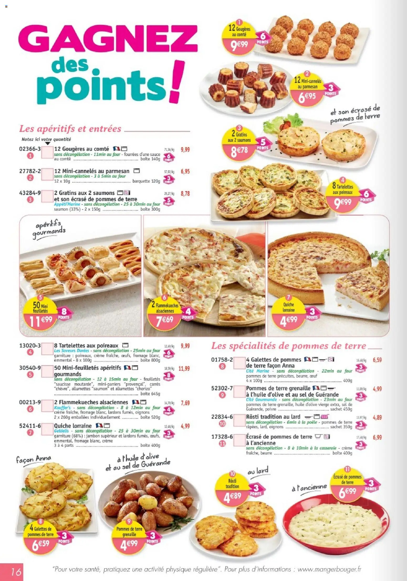 {H1} | Page: 16 | Produits: Huile D'olive, Beurre, Oignons, Saumon