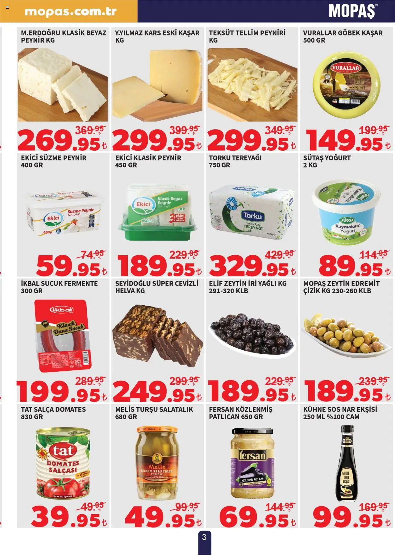 Mopaş Katalog - 31.05.2025 tarihinden itibaren geçerlidir | Sayfa: 3 | Ürünler: Nar ekşisi, Sos, Zeytin, Nar