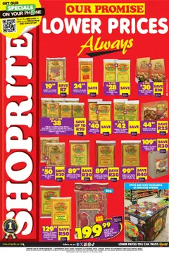 Preview of Shoprite specials valid from 01.09.2025