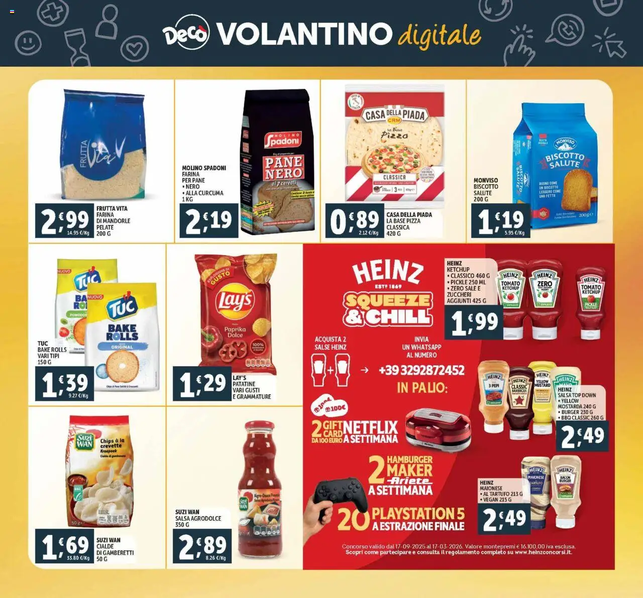 Volantino Decò del 03.10.2025 | Pagina: 31 | Prodotti: Tartufo, Cereali, Frutta, Barbecue