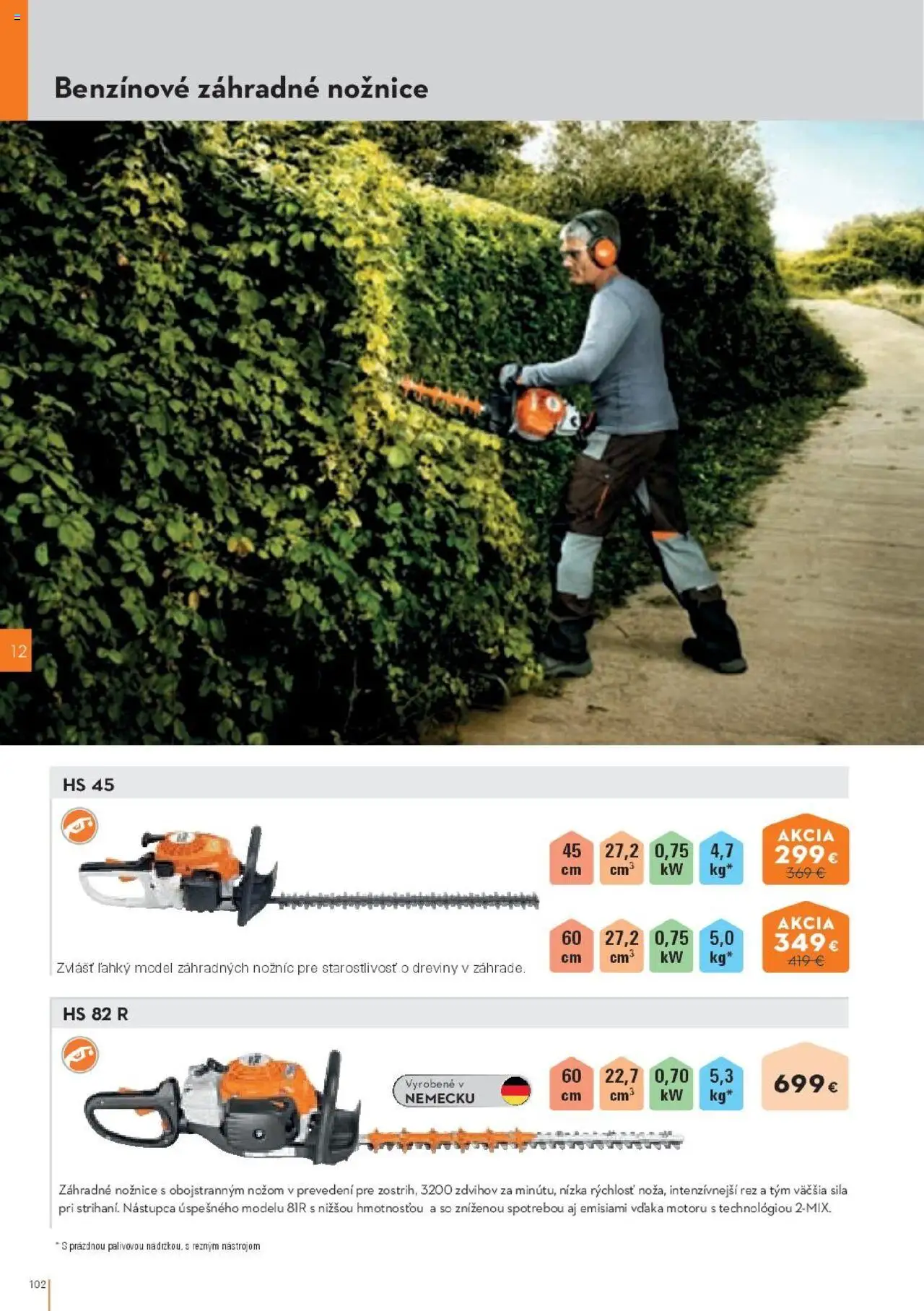 Nové STIHL akcie – leták je platný od 29.09.2025 | Strana: 102