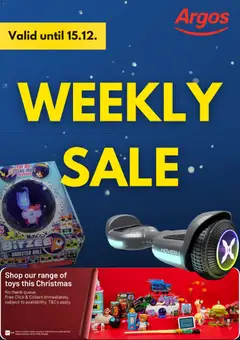 Preview of Argos - Weekly offers valid from 09.12.2025