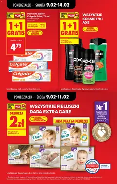 Pogląd oferty "Pasta do zębów Colgate Total, 75 ml, Pasta do zębów różne rodzaje" - ważna od 09.02.2026 | Strona: 27 | Produkty: Karta, Kosmetyki, Pieluchomajtki, Pasta do zębów