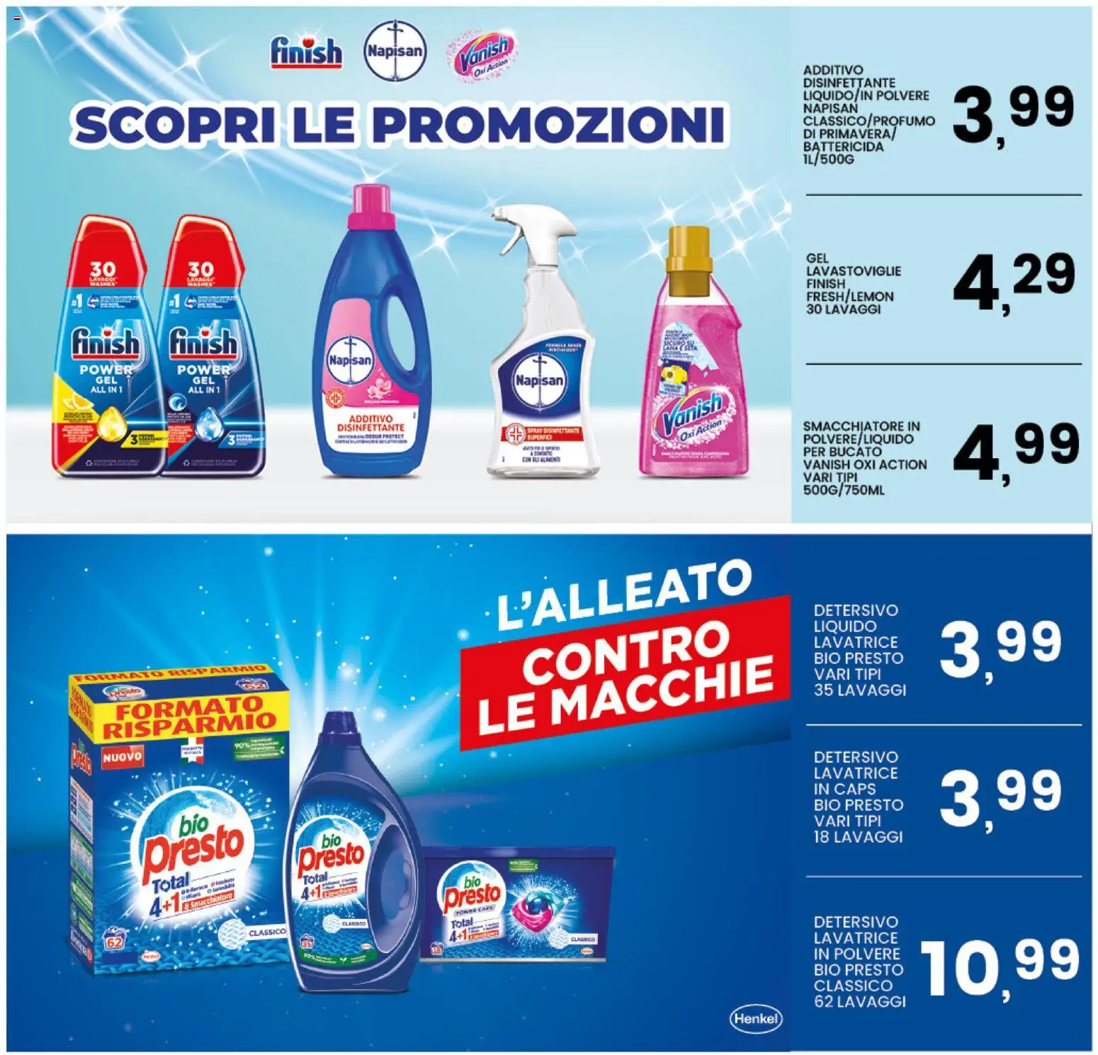 Volantino Interspar del 11.12.2025 | Pagina: 36 | Prodotti: Smacchiatore, Lavatrice, Lavastoviglie