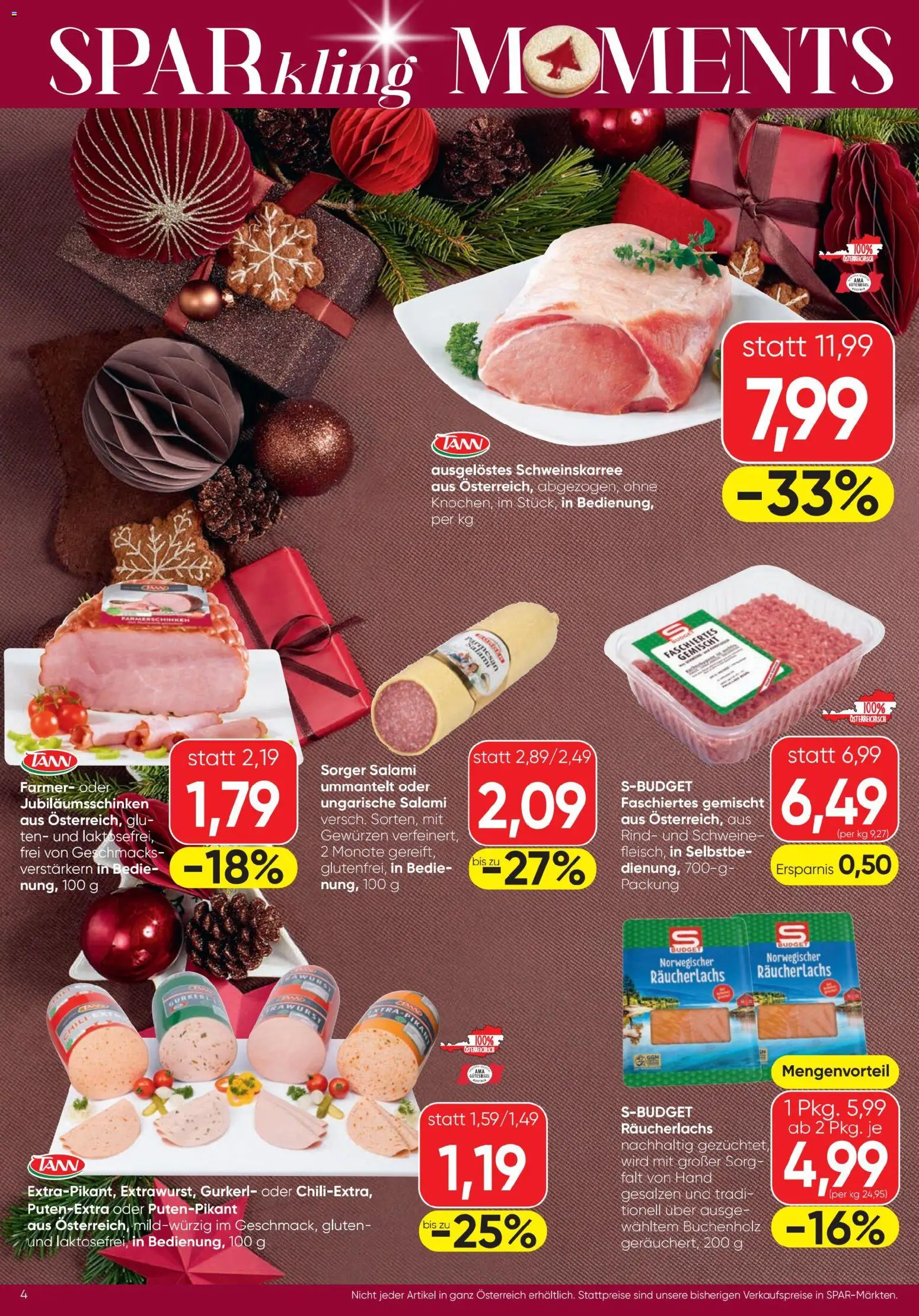 Spar Flugblatt gültig ab 11.12.2025 | Seite: 4