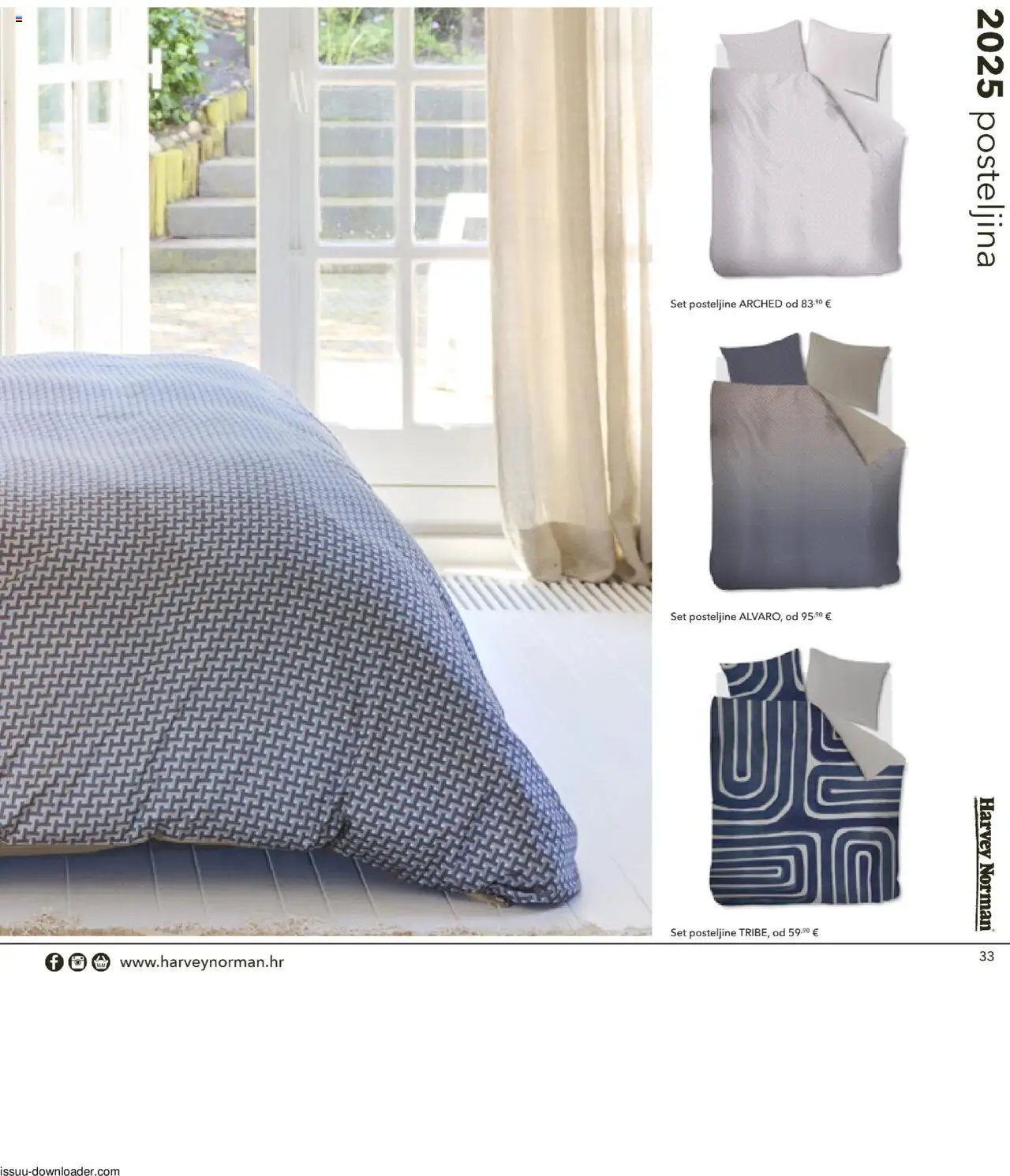 Harvey Norman katalog | vrijedi od 15.05.2025 | Stranica: 33 | Proizvodi: Posteljina