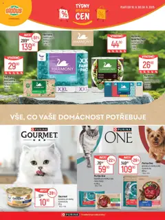 Globus leták - Ostrava od 10.09.2025 | Strana: 25 | Produkty: Gourmet, Papírové kapesníky, Purina one, Konzerva pro kočky