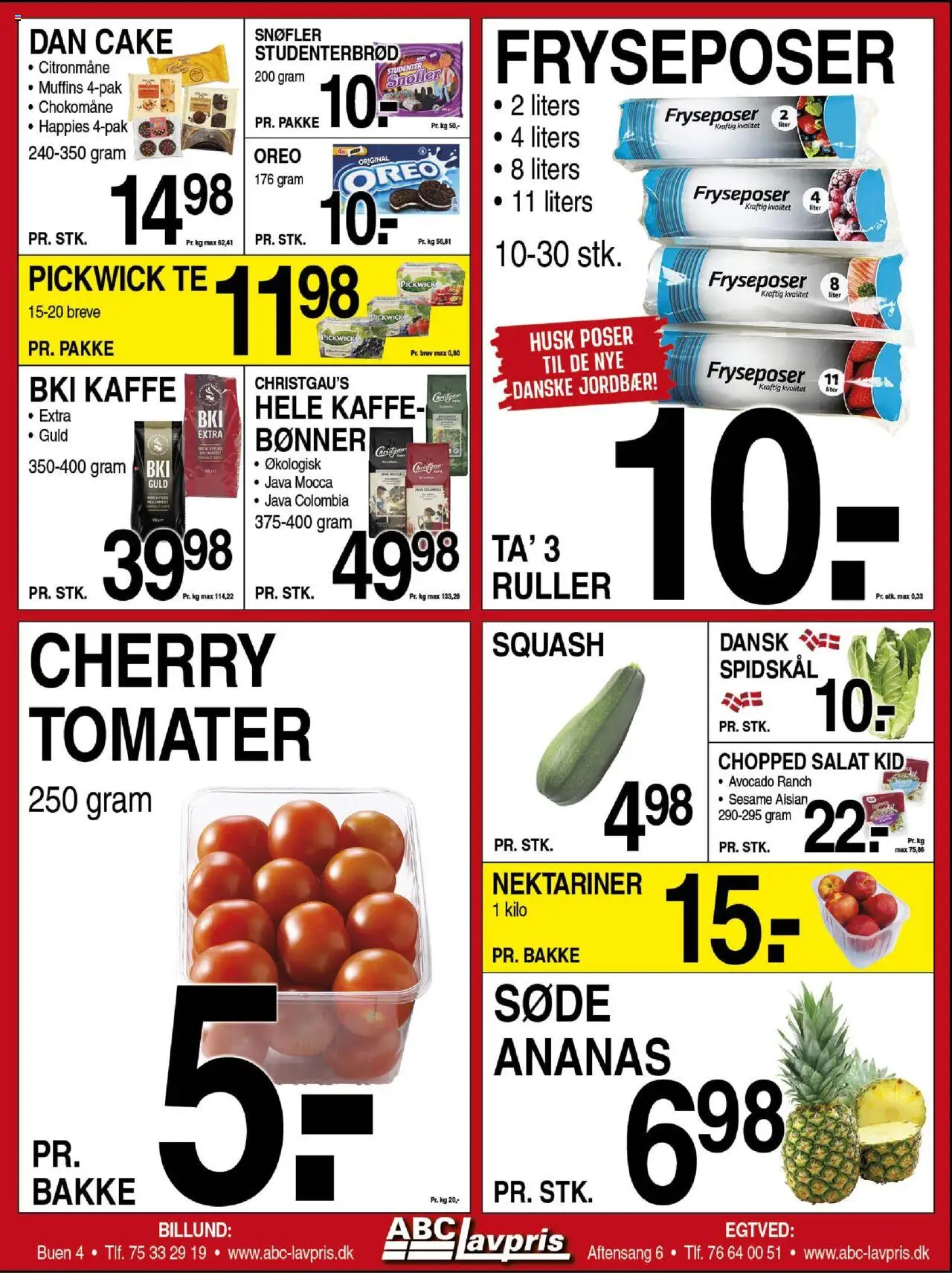 Abc Lavpris Tilbudsavis gyldig fra 18.06.2025 | Side: 6 | Produkter: Ananas, Salat, Citronmåne, Spidskål