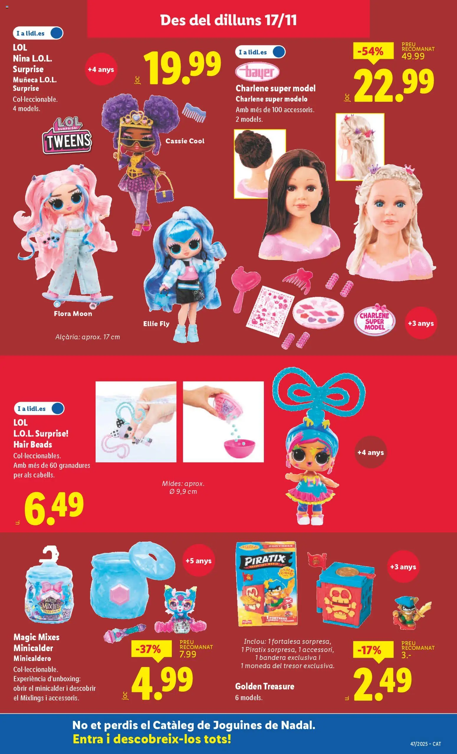 Lidl folleto de bazar │ válido desde el 17.11.2025 | Página: 17 | Productos: Muñeca