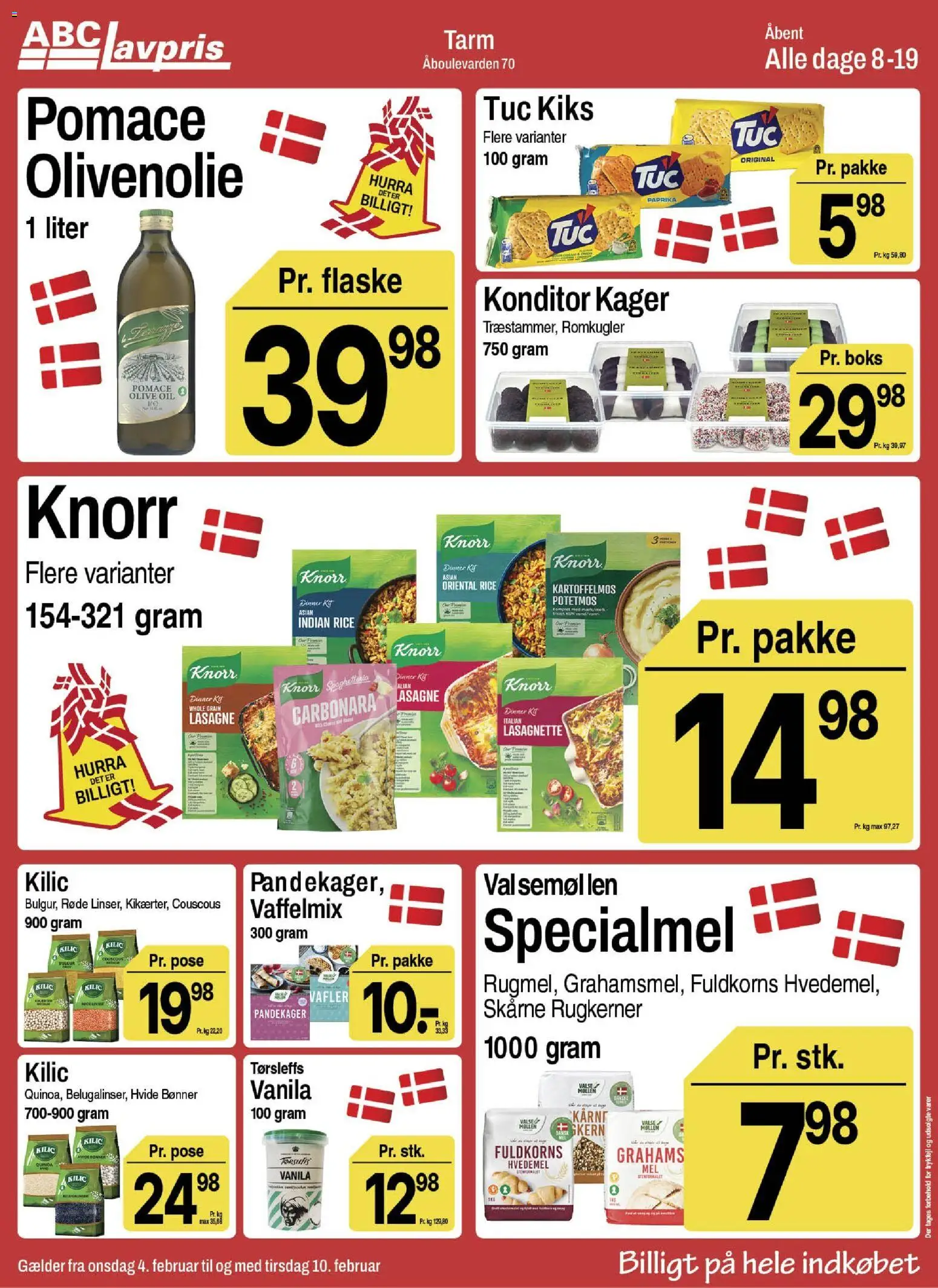 Abc Lavpris tilbudsavis – gyldig fra 04.02.2026 | Side: 8