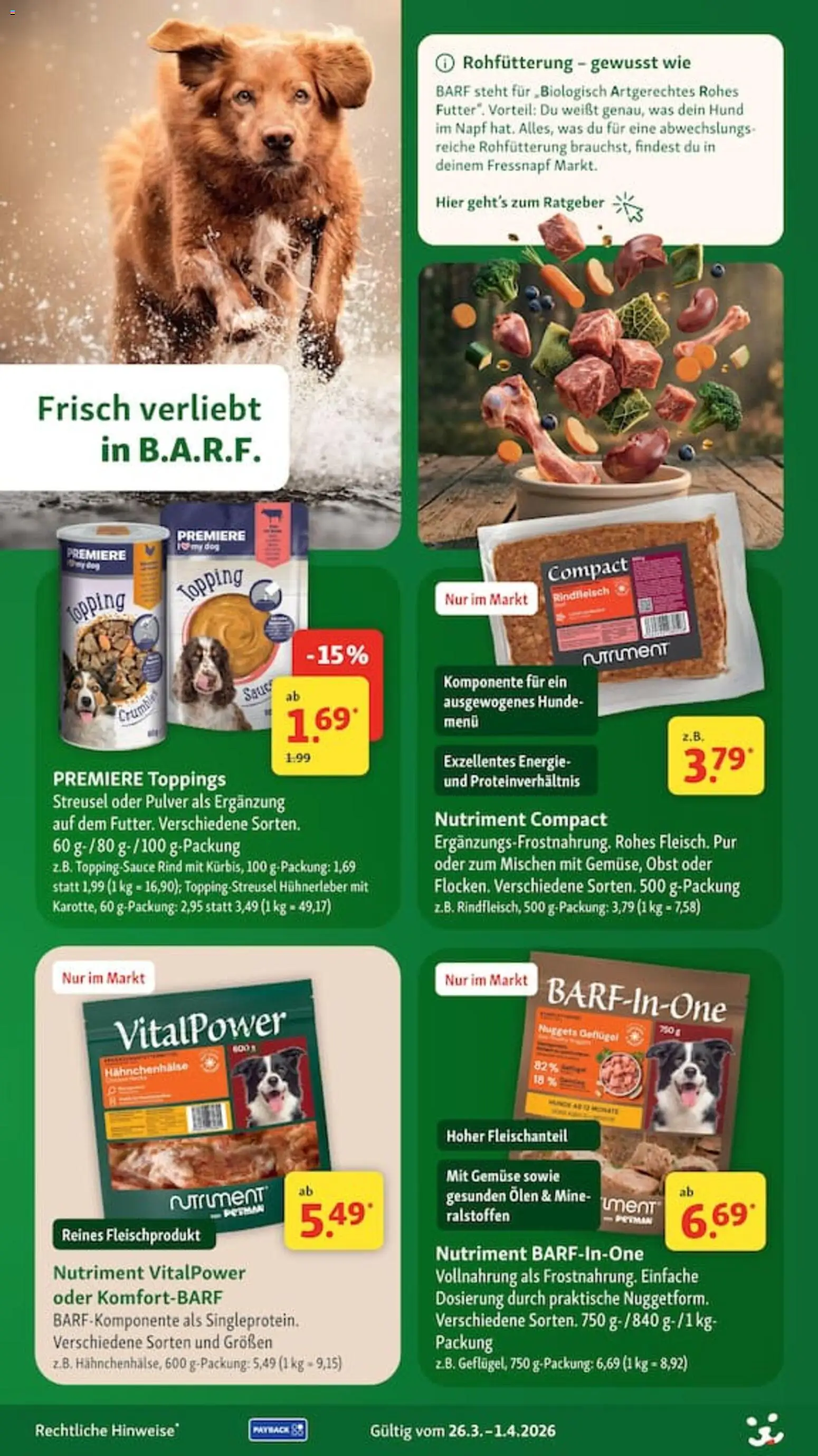 Fressnapf Prospekt 	 – gültig ab 26.03.2026 | Seite: 9