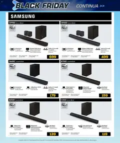 Anteprima del volantino BRUNO - Black Friday valido a partire dal 13.11.2025 | Pagina: 47 | Prodotti: Tè, Top, Audio, Samsung