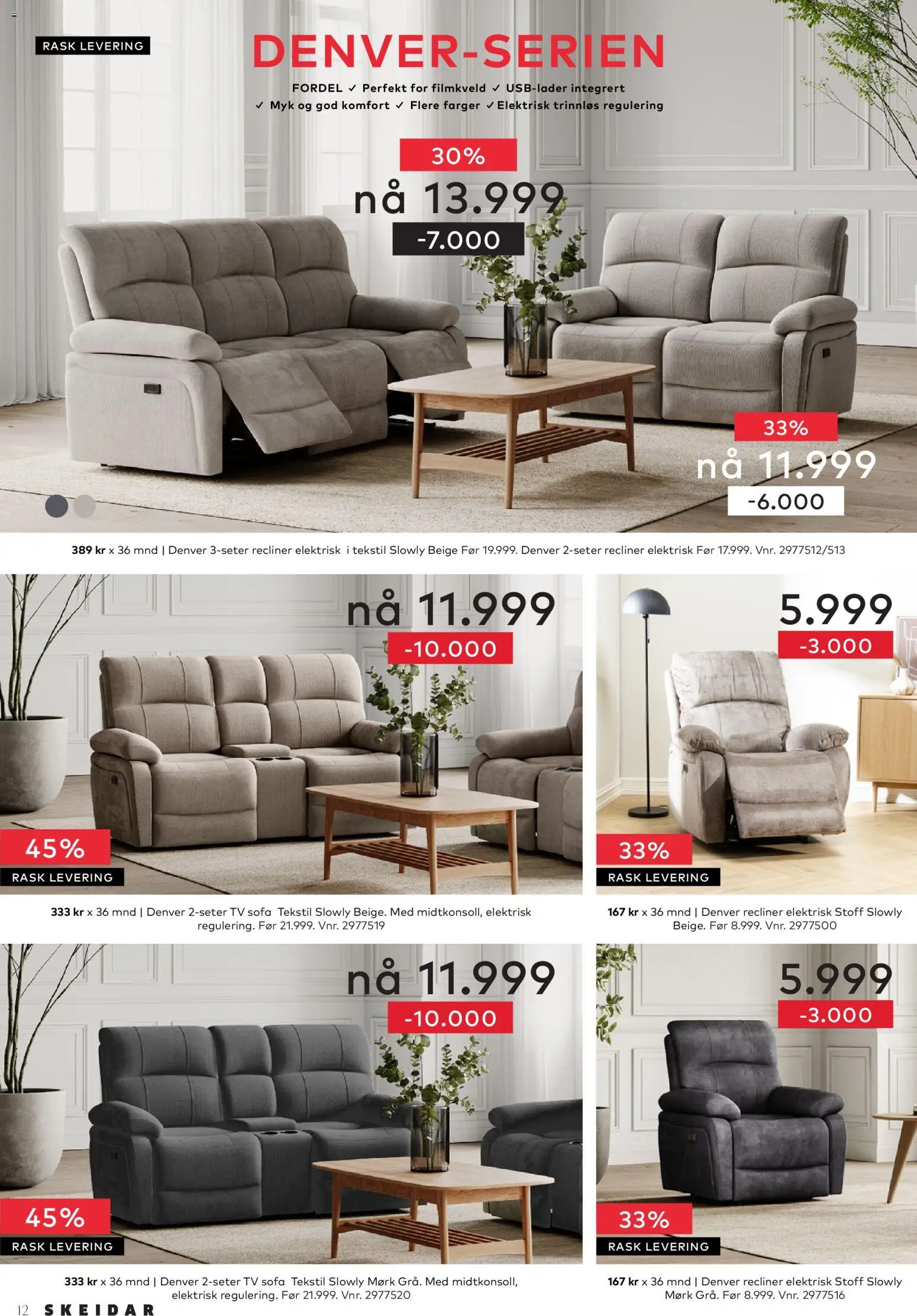 {H1} | Side: 12 | Produkter: Tv, Sofa