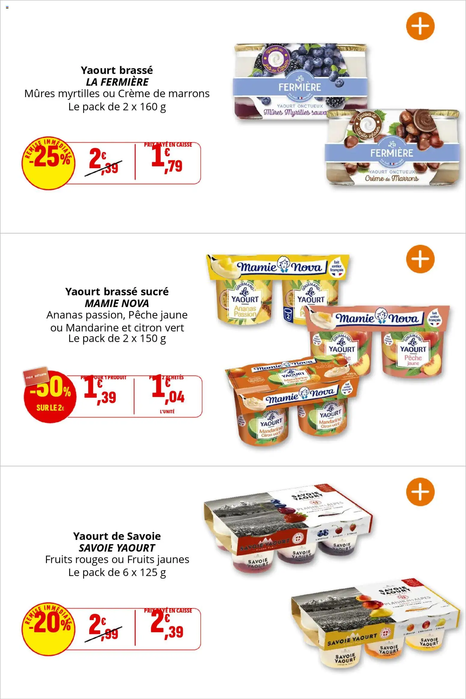 {H1} | Page: 16 | Produits: Sucre, Myrtilles, Pêche, Lait