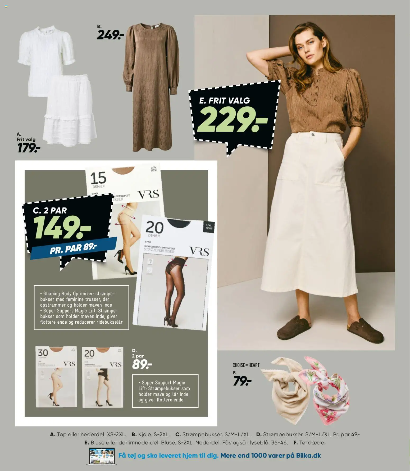 Bilka tilbudsavis – gyldig fra 10.04.2026 | Side: 43 | Produkter: Bukser, Søm, Sko, Tøj