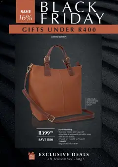 Justine specials catalogue – valid from 01.11.2025 | Page: 14 | Products: Handbag, Bag