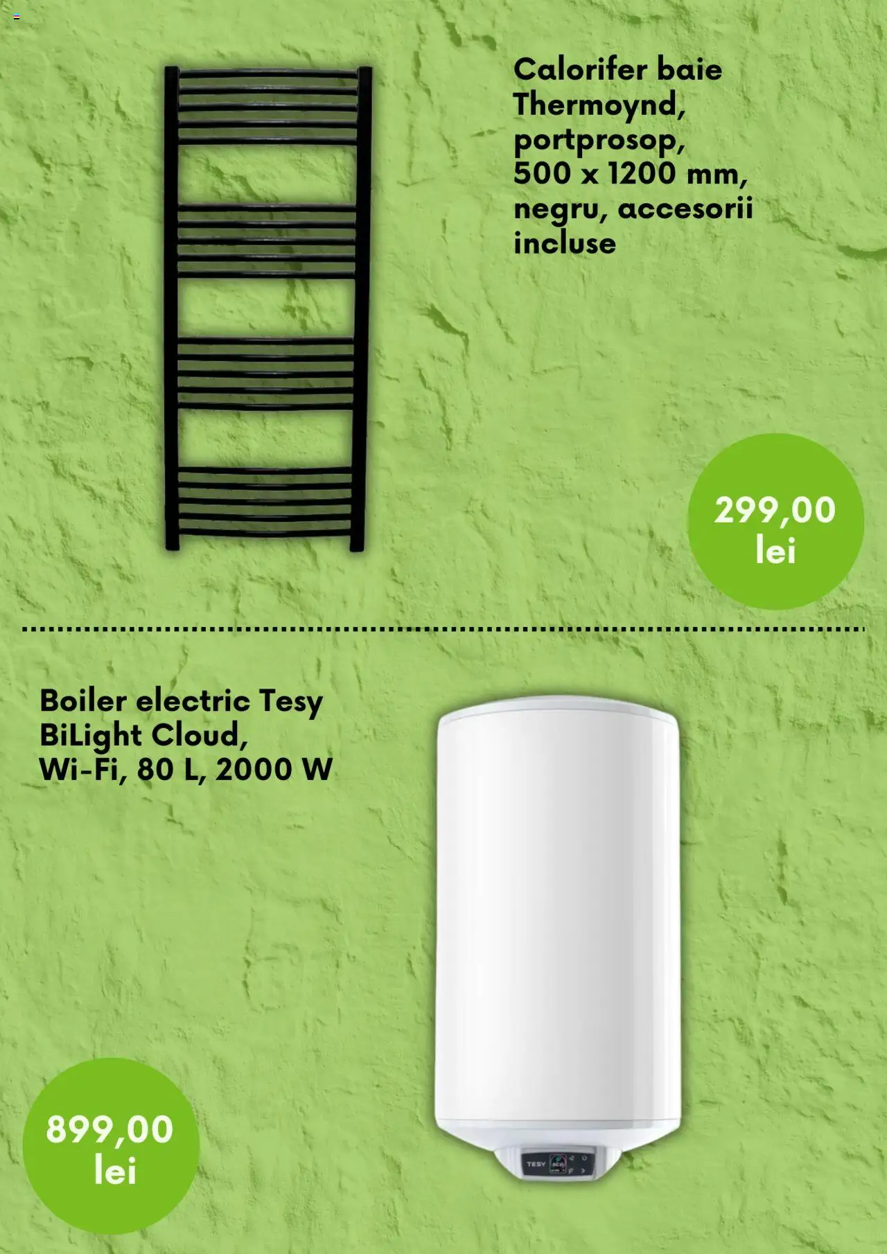 Noul catalog Leroy Merlin – valabil de la 26.09.2025 | Pagină: 5 | Produse: Boiler, Calorifer