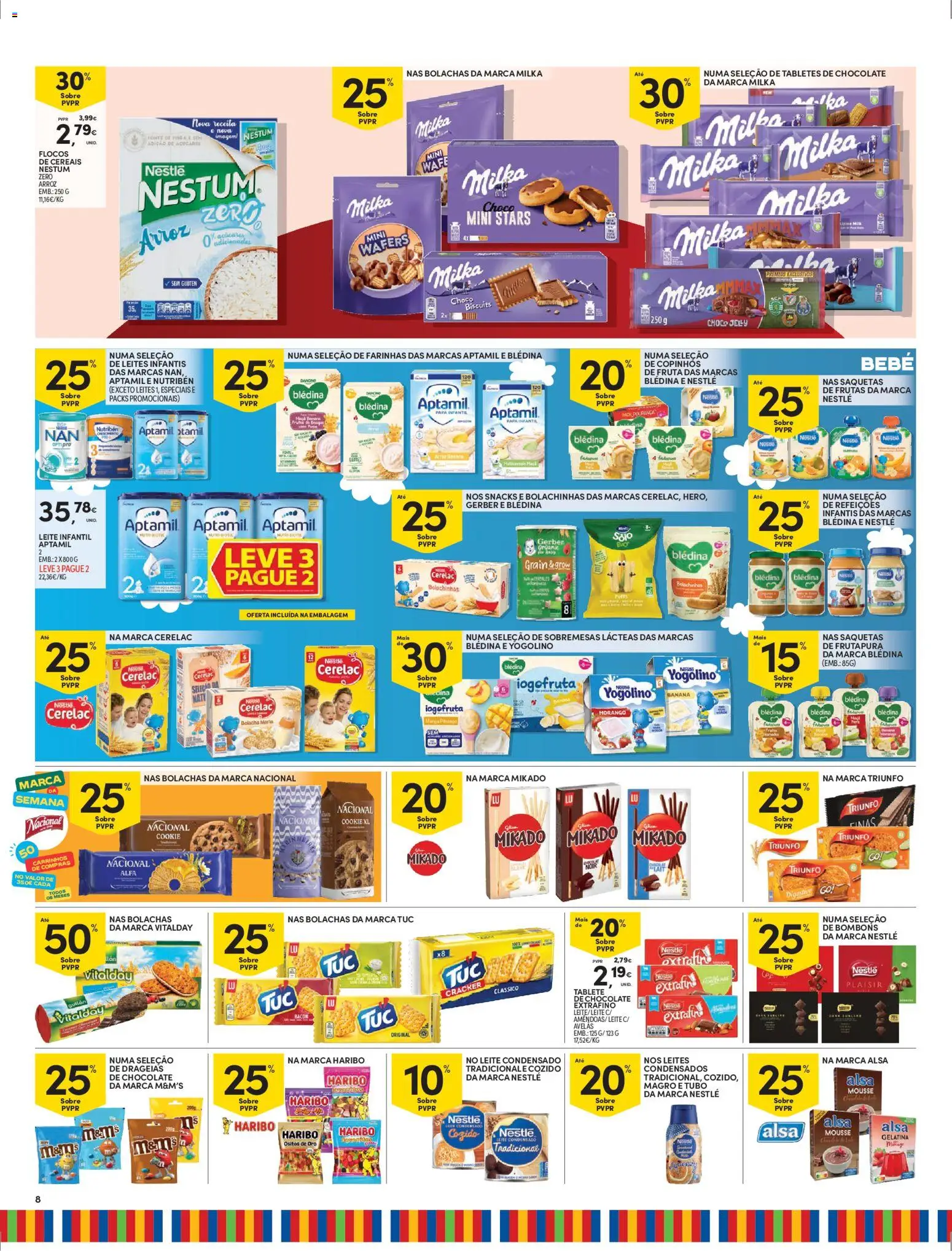 Continente - Madeira: Folheto Semanal │ válido de 06.01.2026 | Página: 8 | Produtos: Banana, Nestlé, Cereais, Flocos