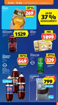 PEPSI SZÉNSAVAS ÜDÍTŐITAL, többféle, 2,25 l/palack - amely érvényes a következő dátumtól: 04.12.2025 | Oldal: 13