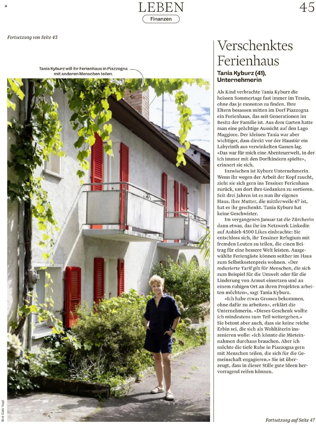 Migros Magazin – gültig ab 13.10.2025 | Seite: 45