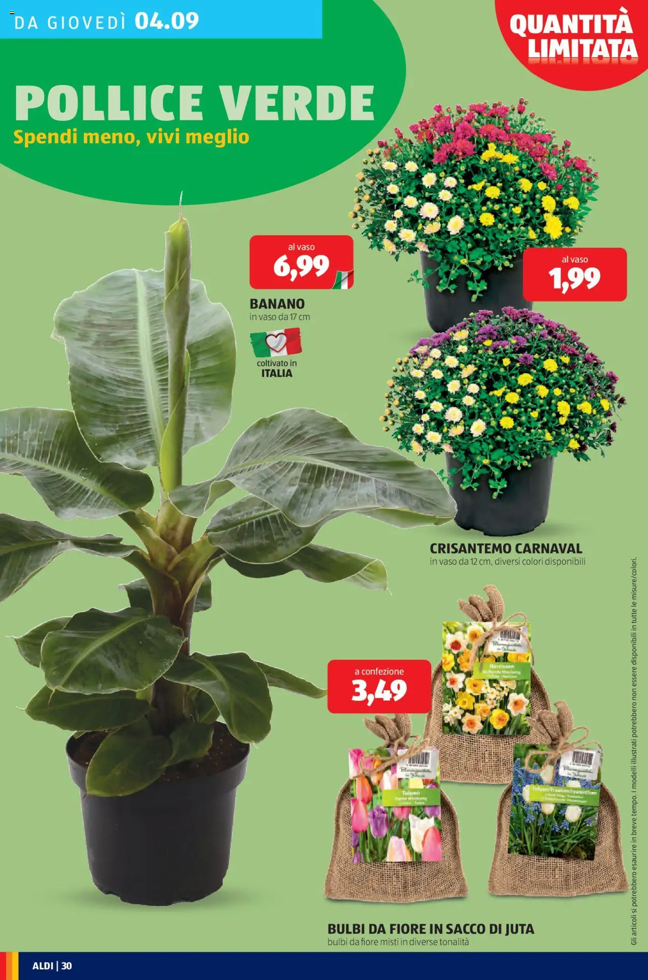Volantino Aldi del 01.09.2025 | Pagina: 30 | Prodotti: Vaso