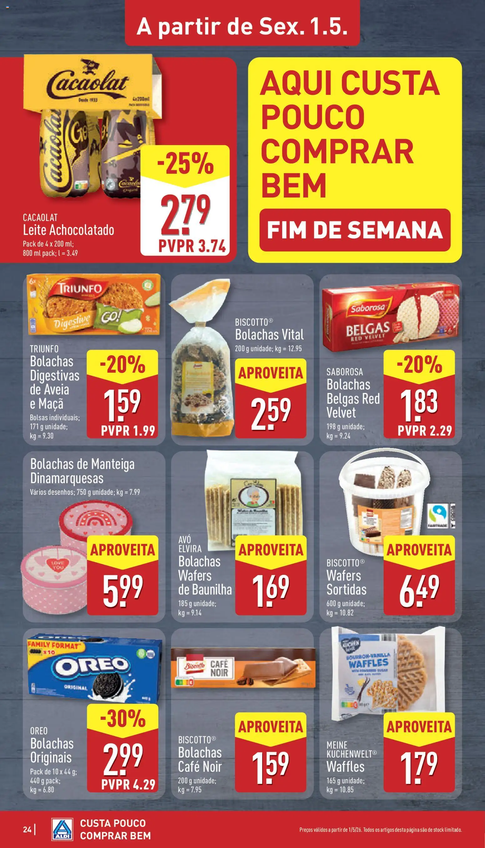 Aldi folheto | 27/04/2026 |  🎉 Como obter um desconto limitado? Poupe ainda hoje! | Portugal