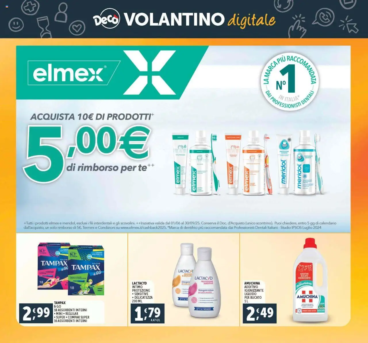 Volantino Decò del 29.07.2025 | Pagina: 33 | Prodotti: Ammorbidente, Detergente, Tè, Intimo