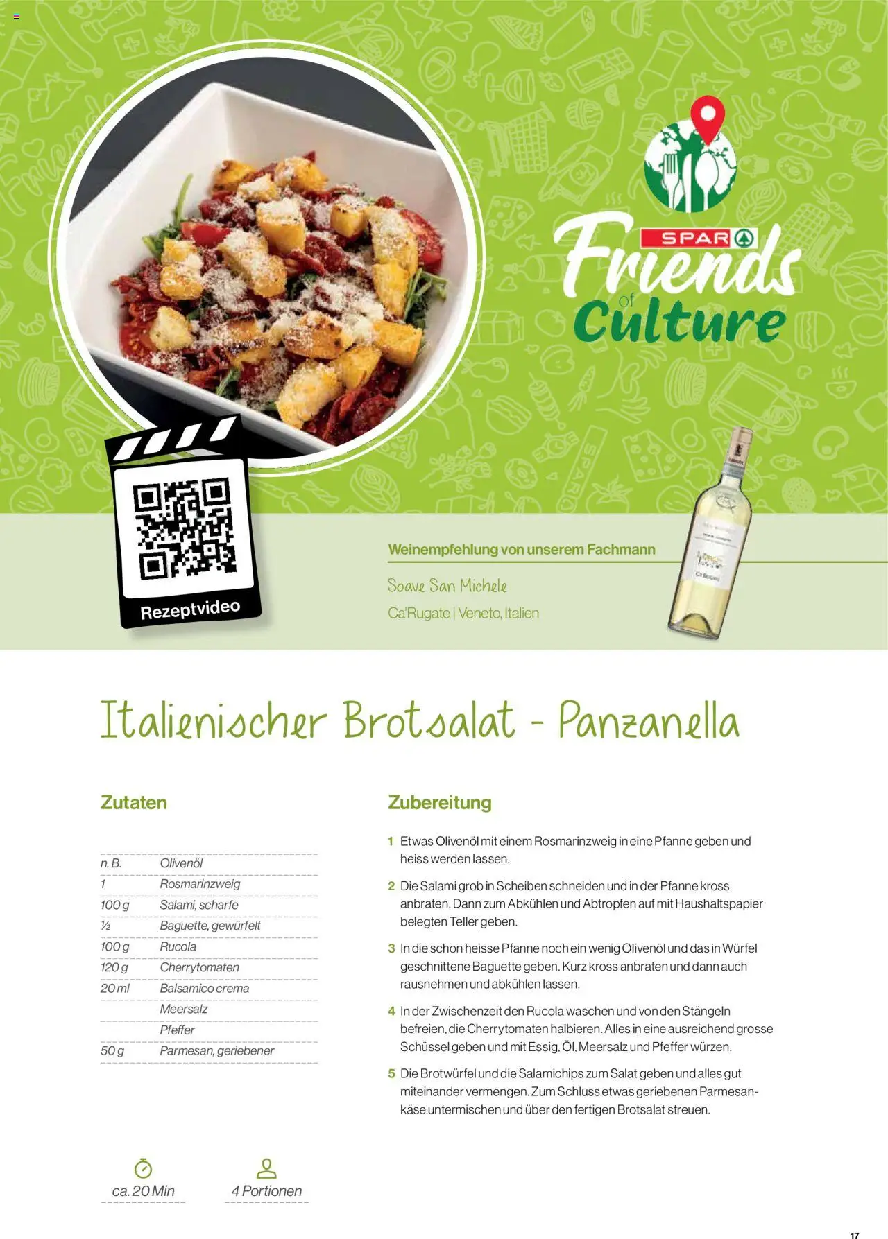 SPAR Aktionen ab 07.08.2025 | Seite: 17 | Produkte: Balsamico, Salami, Pfeffer, Salat