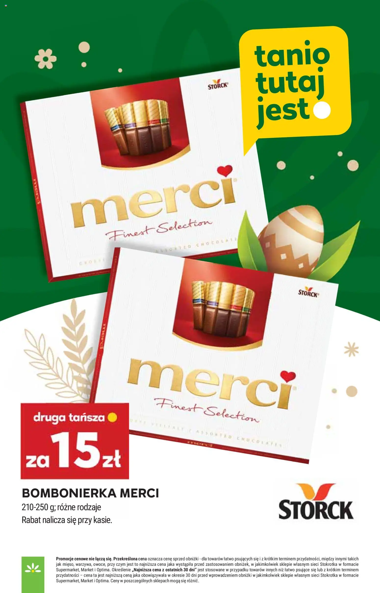 Stokrotka gazetka - Market od 19.03.2026 | Strona: 11 | Produkty: Stokrotka, Bombonierka, Merci